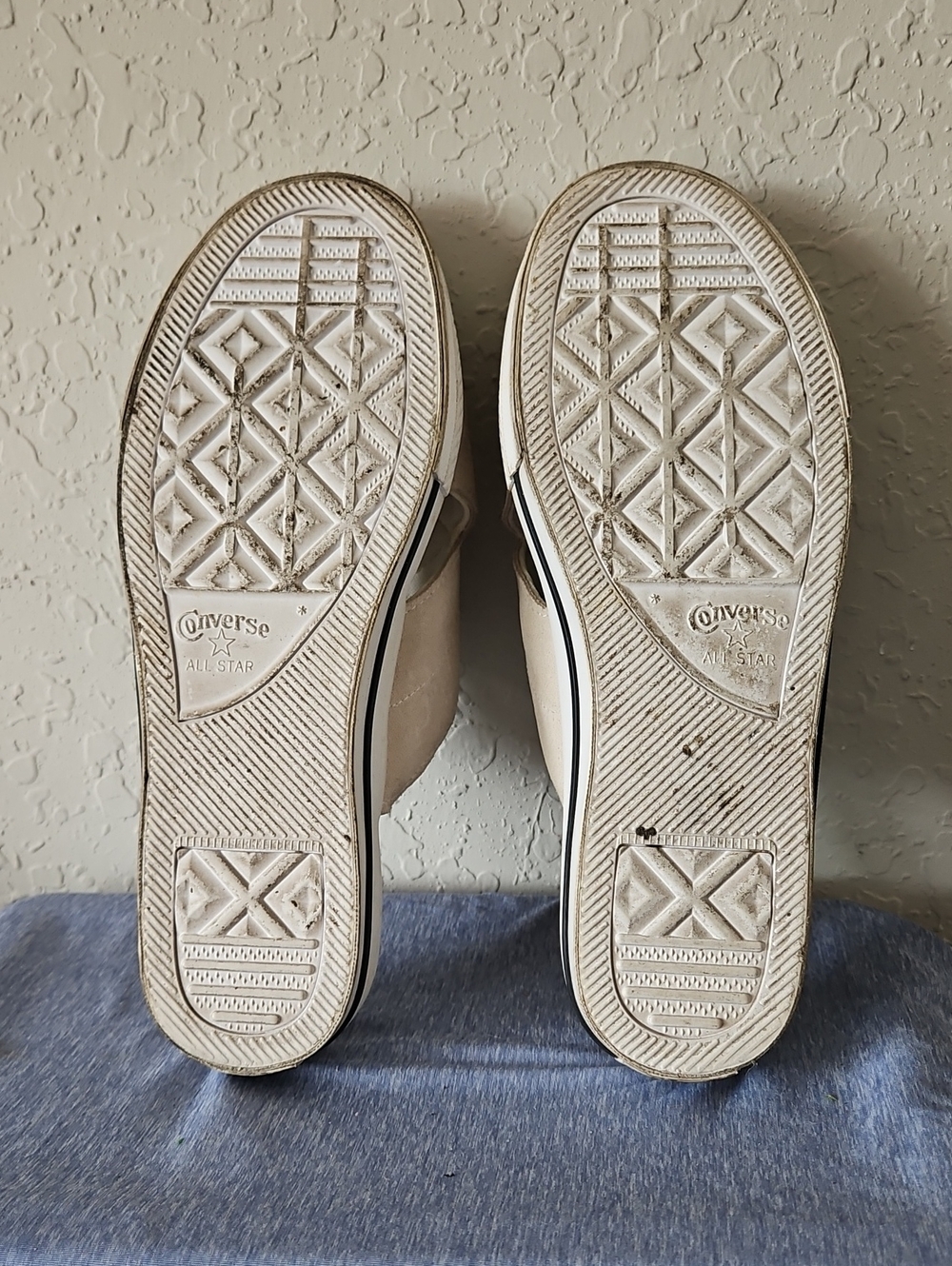 Converse Women’s One Star Egret Cream Cross-Strap Platform Mules, Size 10 - Picture 8 of 10